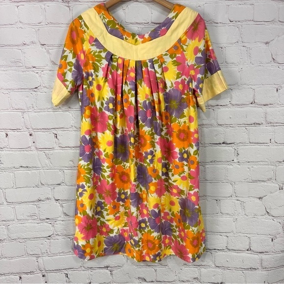 Moo moo nightgown robe baby doll dress granny party Grandmacore Grannycore - Picture 2 of 7